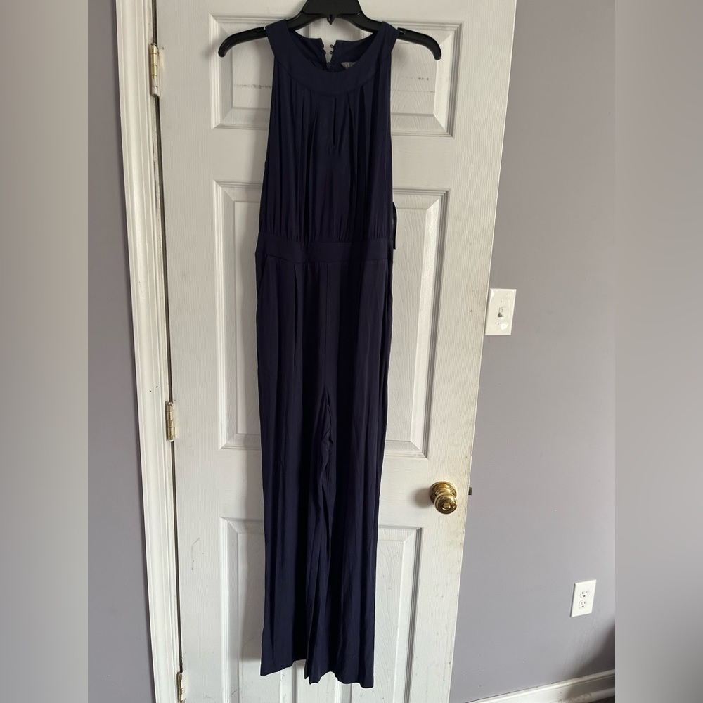 Sharagano  Sleeveless Jumpsuit